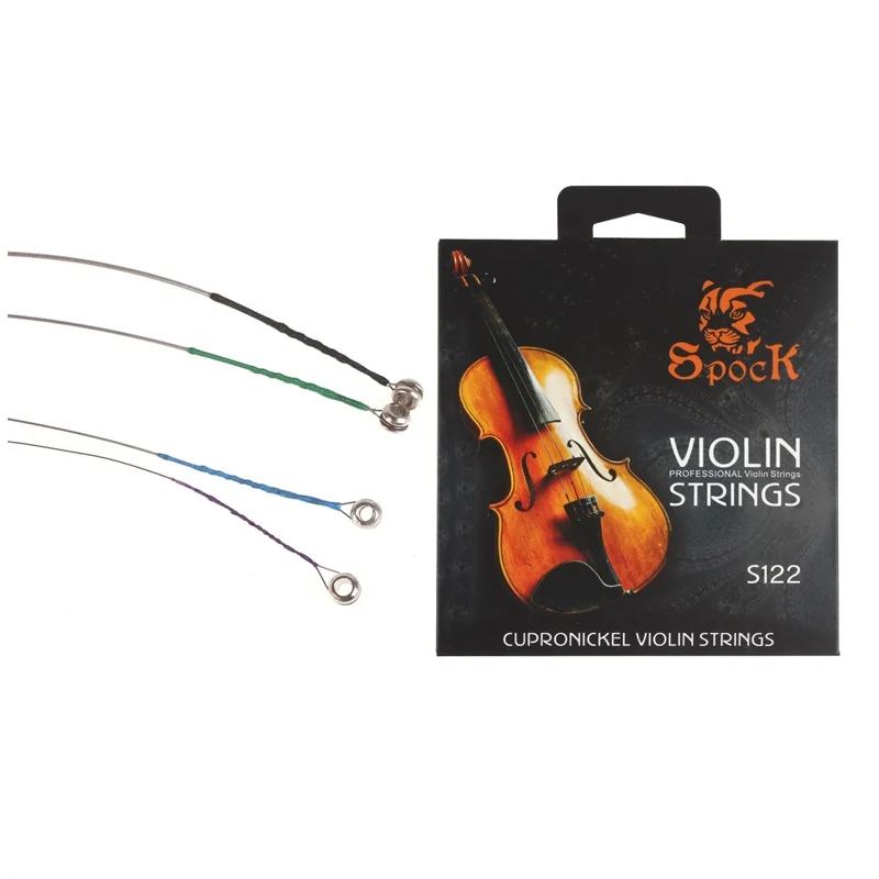 

Professional Cupronickel Alloy Violin Strings (4 PCS incude one pack) violin strings violin