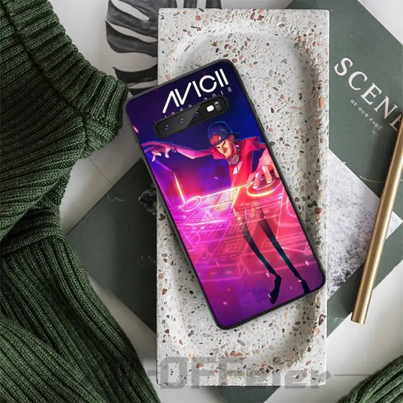 DJ Avicii золотой чехол coque fundas etui для samsung galaxy A10 A20 A30S A40 A50 A51 A70 A71 note 8 9 10 | Мобильные