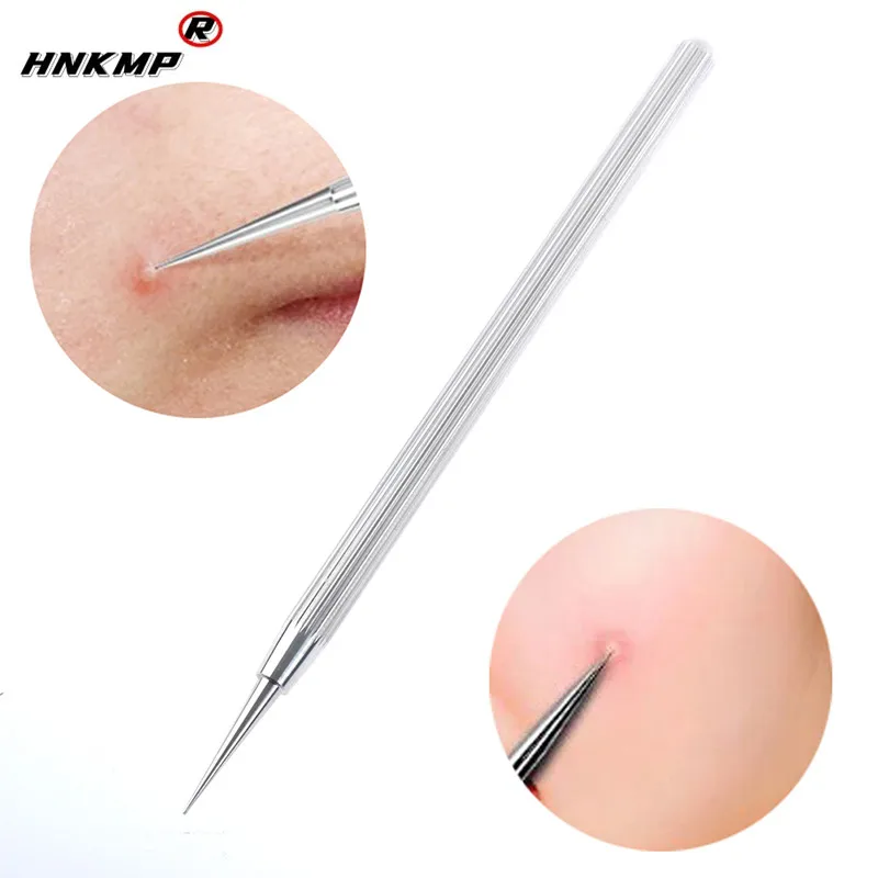 

Stainless Steel Blackhead Comedone Acne Blemish Extractor Remover Face Skin Care Pore Cleaner Needles Remove Tools