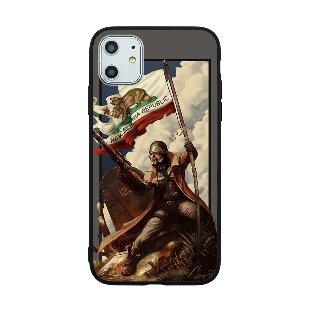 Чехол для телефона Fallout NCR Ranger с флагом из мягкого ТПУ iphone 11Pro 11PROMAX 11 X XS XR XSMAX 6 plus 7