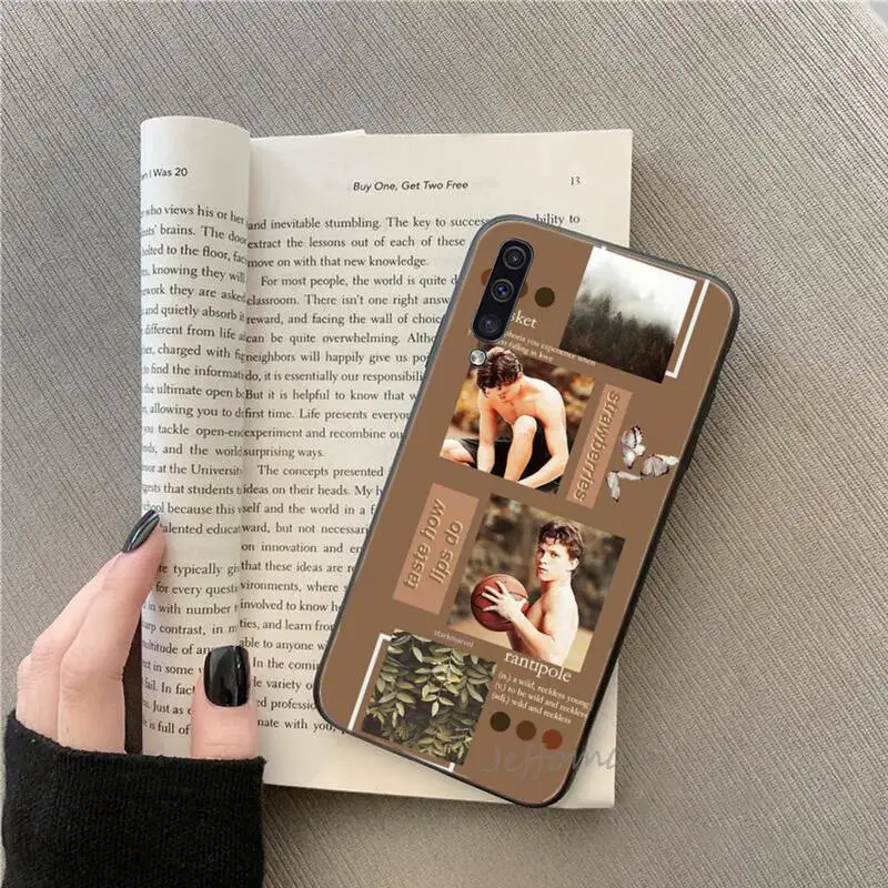 

Young Leonardo DiCaprio Phone Case For Samsung galaxy S note 7 8 9 10 20 fe edge A 6 10 20 30 50 51 70 lite plus Soft