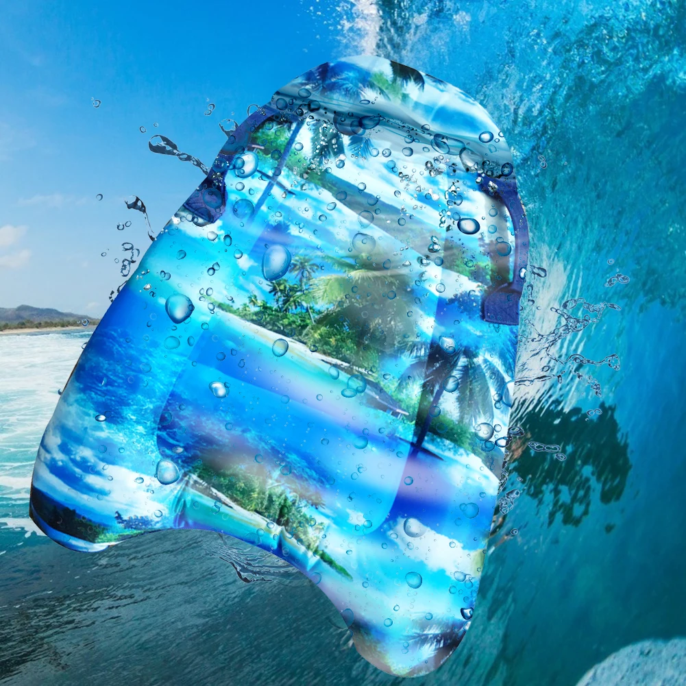 

Children Inflatable Surfboard Ocean Printed Buoy Kickboard Kids Summer Floating Toys Safe Floating Mat for Beginners and Experts