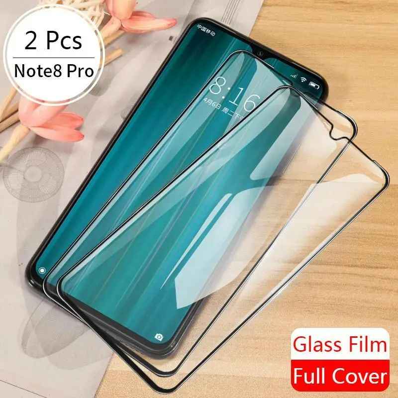 2 шт. Экран протектор Стекло для Xiaomi Redmi Note8 Pro закаленное стекло Note 8 7 7A K20 Note7 Note6 Note5