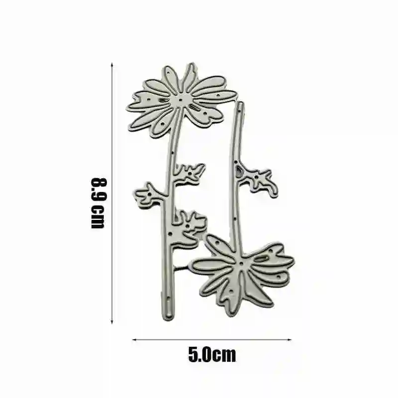

Flower Bouquet Metal Carbon Steel Cutting Knife Mold Scrapbook O0M5 Children's Stamp Craft Development Mold Intelligence S0W5