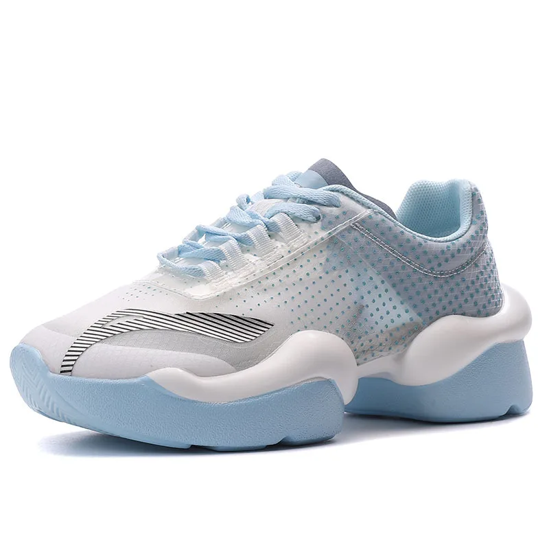 

2021 new summer Korean version casual mesh lace breathable high lightweight thick-soled sports running shoes sneakers