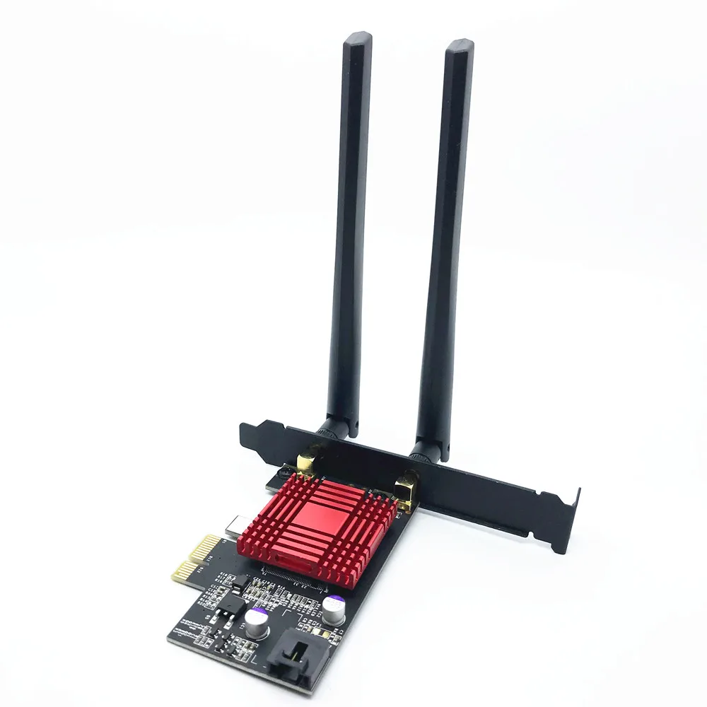 Беспроводной AC Intel 9260 двухдиапазонный 802.11ac 1730 Мбит/с Настольный PCI-e WiFi адаптер+ Bluetooth 5,0 WLAN сетевая карта