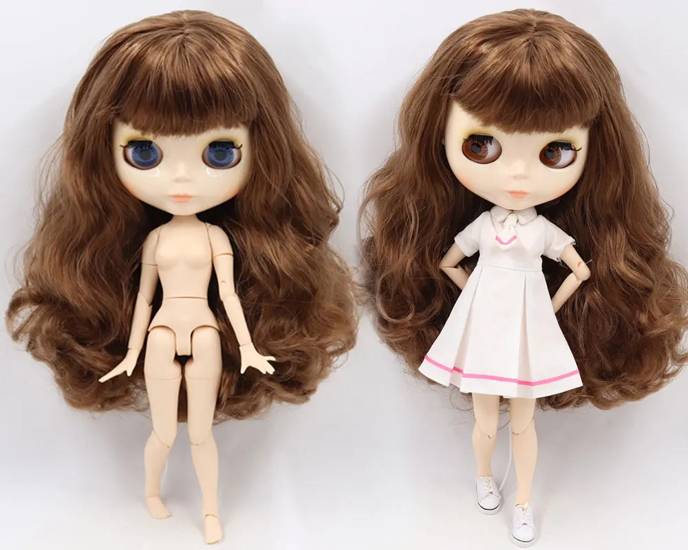ICY Blyth кукла Обнаженная тела 30 см игрушки BJD белое блестящее лицо с дополнительными руками AB и Лицевая панель 1/6 DIY модные куклы подарок для девочки