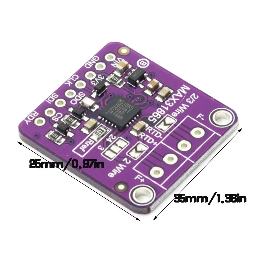 Max31865 Rtd модуль усилителя датчика температуры термопары для Arduino | Компьютеры и