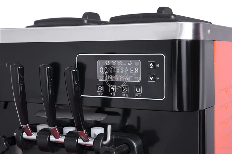 Вертикальный коммерческий аппарат для приготовления мягкого мороженого 30 л/ч на