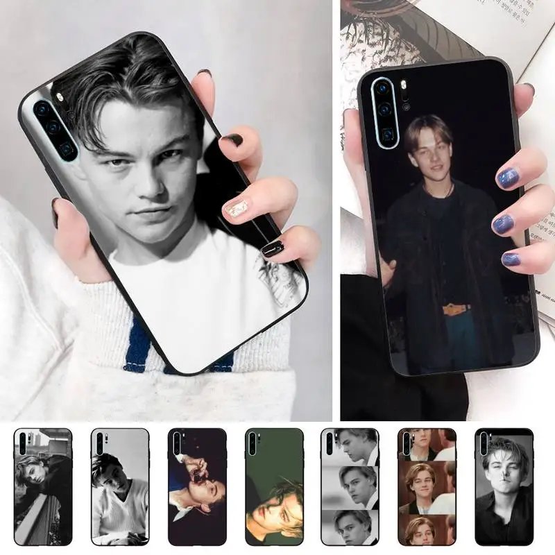Чехол для телефона Leonardo Dicaprio Young мягкий чехол Huawei P8 P9 P10 P20lite2019 P20 P30