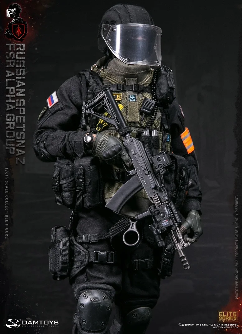 DAMTOYS 1/6 русский спецназ фsb АЛЬФА группа фигурка военный солдат мужские фигурки модели