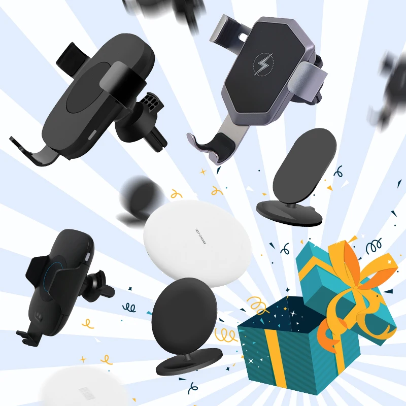 

Random Mystery Box Surprise Mystery Boxes High Quality Surprise Gift Blind Box Random Wireless Charging Car Charger Blind Box