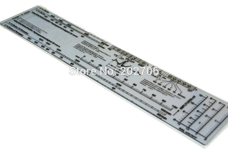 1 шт. ЭКГ линейка Гониометр медицинская медицинский суппорт разделитель для