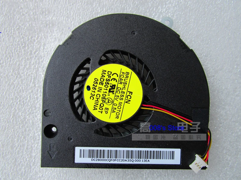Кулер для процессора Acer Aspire E1-532 532P E1-572 E1-572G E1-572P 561G 561P 561PG DFS501105FQ0T FCAR 5V 0.5A