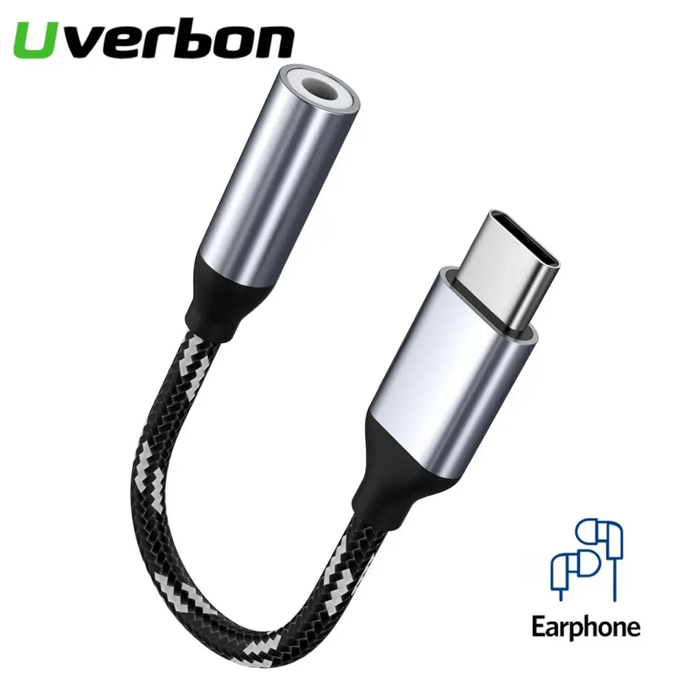 Переходник для наушников с разъемом Type C на 3 5 мм USB AUX адаптер Samsung Huawei Mate 20 Xiaomi
