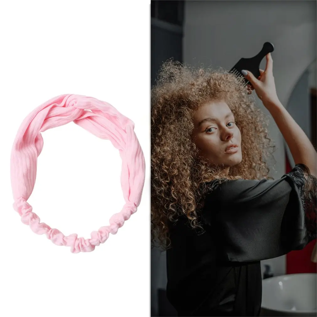 

Simple Solid Color Hair Headband Outdoor Sports Headbands Comfortable Head Wraps