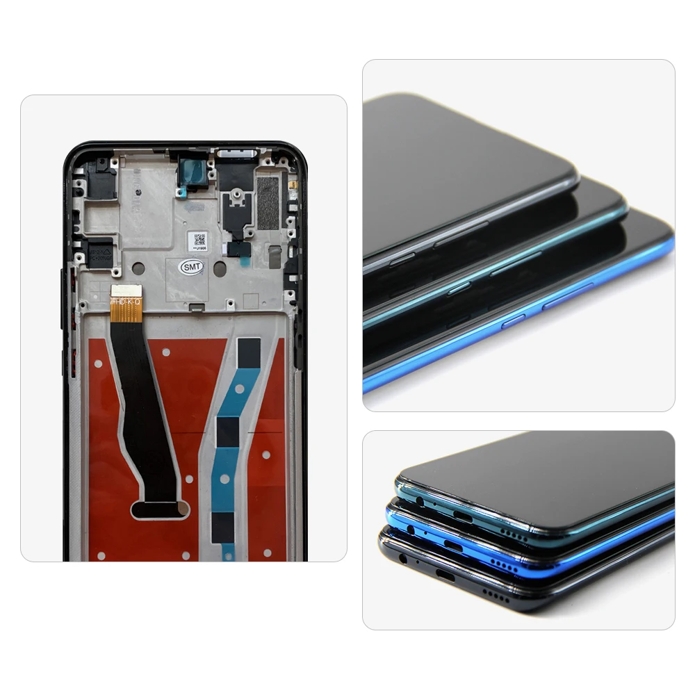 Original 6.59'' Screen For Huawei Y9 Prime 2019 STK-L21 L22 LX3 LCD Display Touch Digitizer P Smart Z STK-LX1 | Мобильные