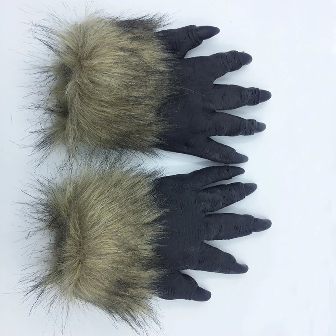 Поддельные волосы Волк Маска с когтями перчатки костюм в стиле косплей мяч форме