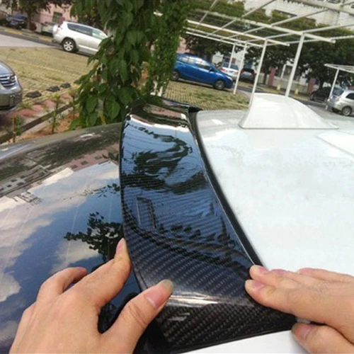 Стайлинг F10 HM автомобильный спойлер для заднего крыша из углеродного волокна BMW