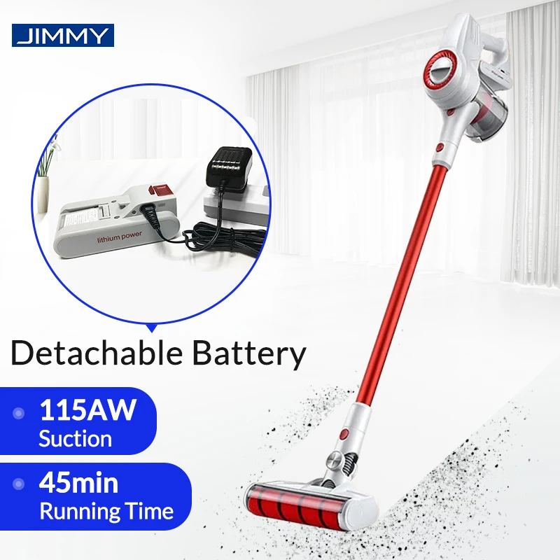Xiaomi JIMMY JV51 ручной беспроводной пылесос портативный циклонный фильтр 115AW