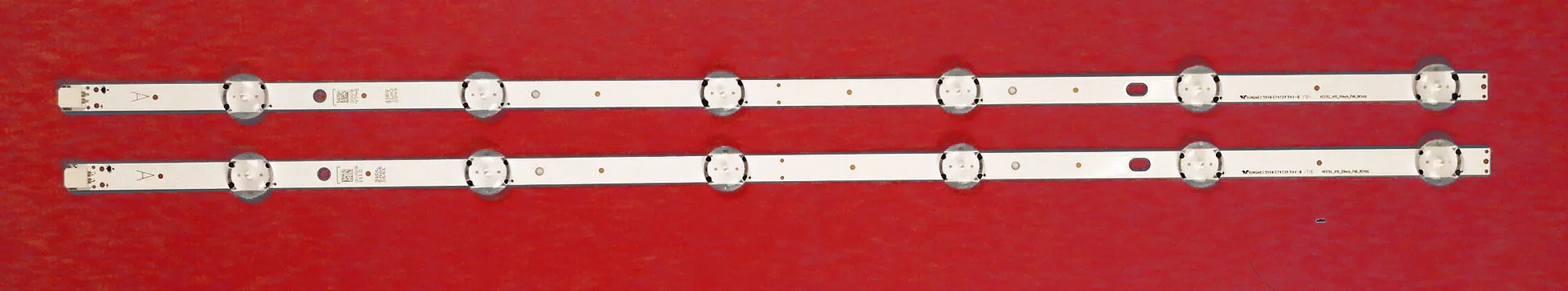 

LED Backlight strip 6 lamp For VESTEL_V15_55INCH_FHD_REV06 55HB6T72U LUX0155006/01 LUX0155002 LUX0155003/01 VES550UNDL-2D-N11