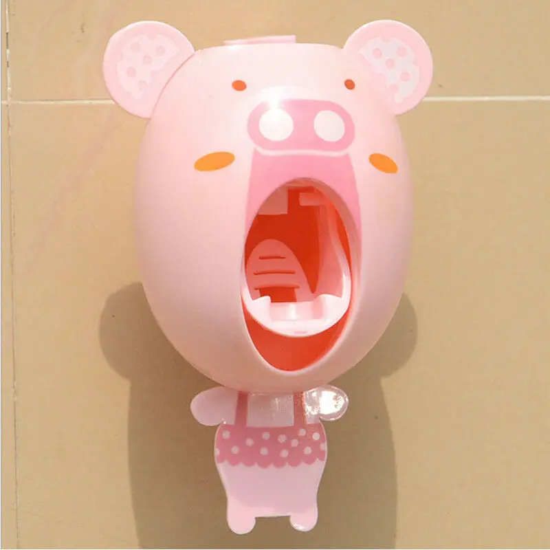 Новинка 2019 автоматический дозатор зубной пасты для детей дизайн с милыми