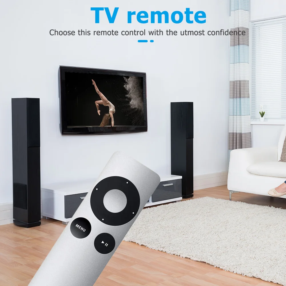 Общий ИК пульт дистанционного управления Управление совместим с Apple TV1 TV2 TV3