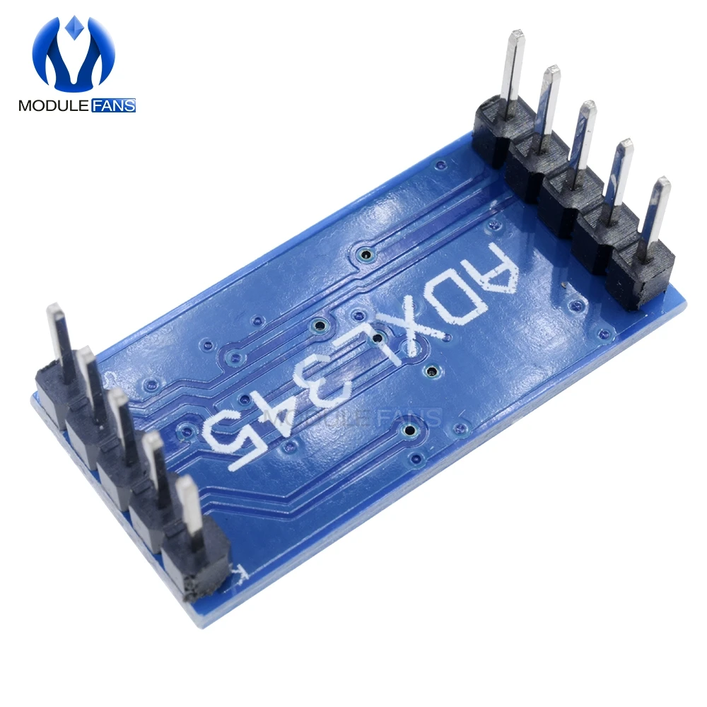 5V 3 V Цифровой ADXL345 три оси гравитационный Сенсор ускорение зарядная Модульная