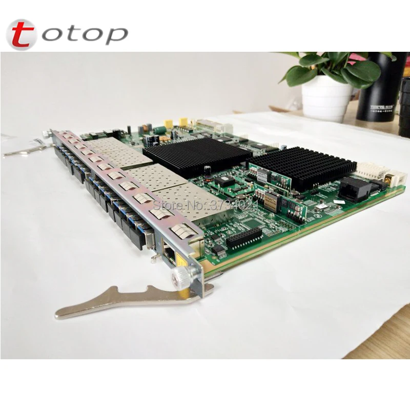 16 портов GPON GCOB доска с SFP модуля C + GC0B используется для AN5516 01 06 04 OLT|Оптоволоконное