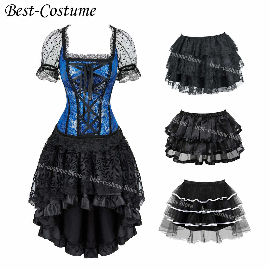 

Корсеты сексуальные атласные с цветочным оформлением