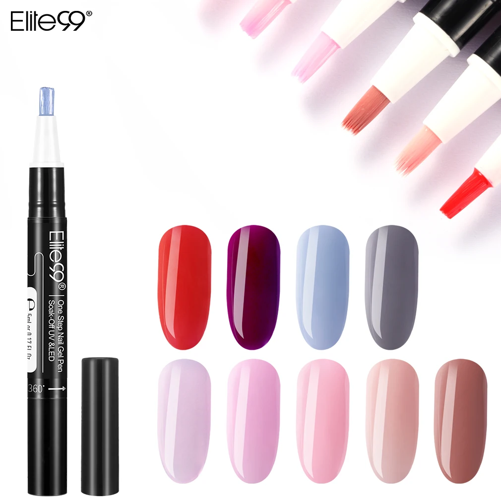 Elite99 косметика парфюмерия диспенсер 5 мл гель для ногтей one step ручка 3 в 1 нейл арта
