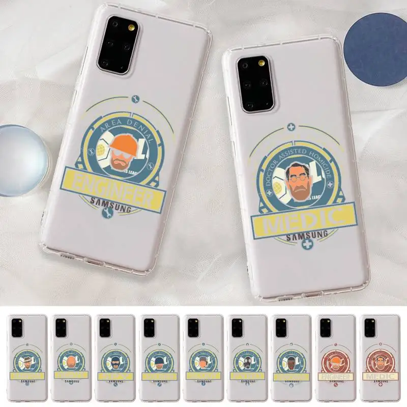 

Yinuoda Team Fortress 2 Phone Case For Samsung A 10 20 30 50s 70 51 52 71 4g 12 31 21 31 S 20 21 plus Ultra