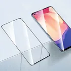 Закаленное стекло с полным покрытием и клеем для OPPO Reno 5 Lite, Защитная пленка для экрана OPPO Reno 5A