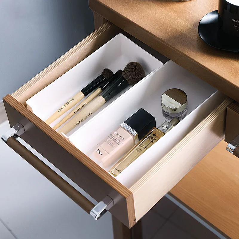 

Kitchen Drawer Organizer Tray Spoon Cutlery Separation Finishing Box Cutlery Cosmetic Storage Box Organization Accessories