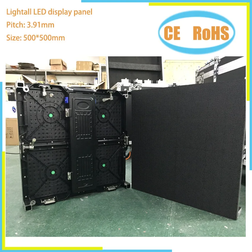 

HD 500*500mm led display P3.91 P4.81 128*128 pixels matrix rgb full color placa de video smd indoor rental advertising led panel