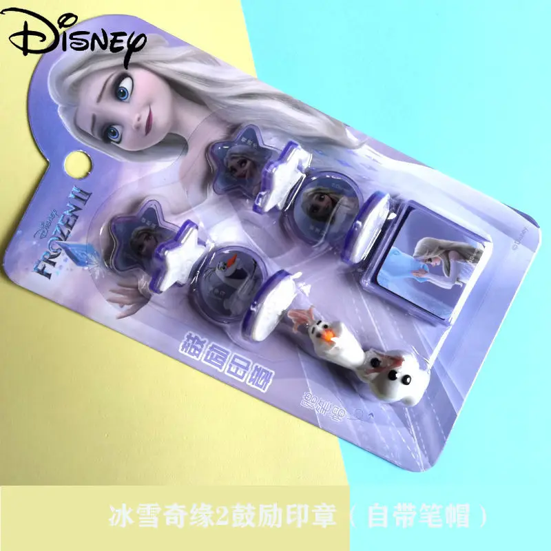 

Genuine Disney Cartoon Children's Seal Female Frozen Fun Seal Encouragement Seal