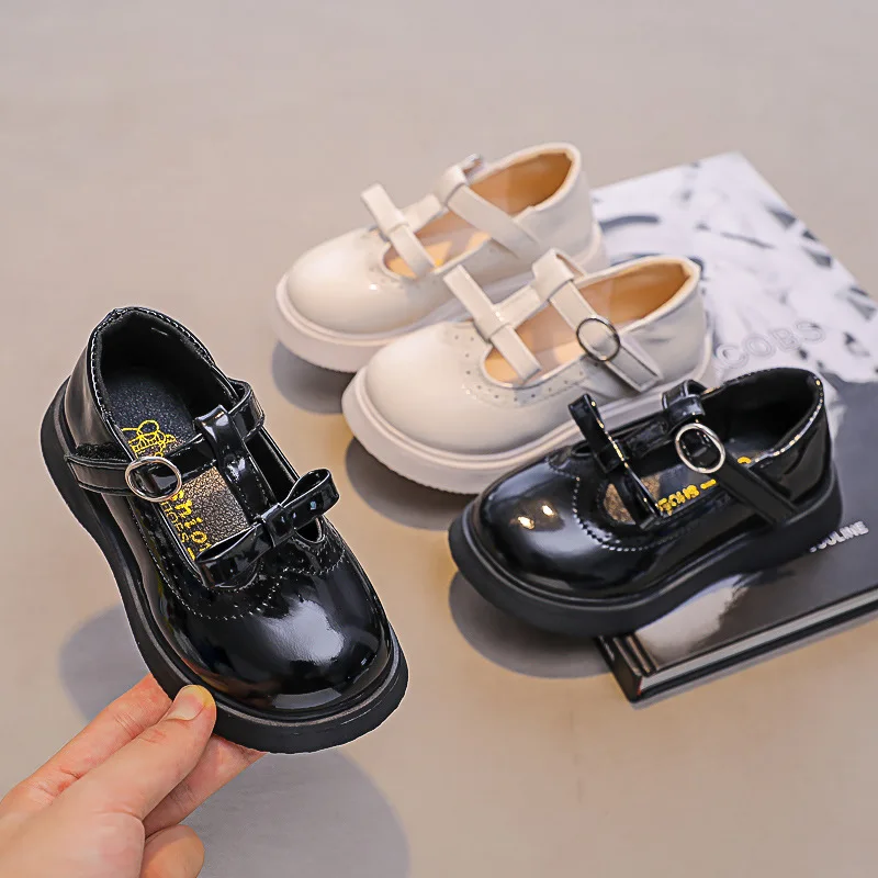 

Girl leather princess shoes soft bottom children leather shoes little girls shoes casual girls shoes korean shoes kids fashion