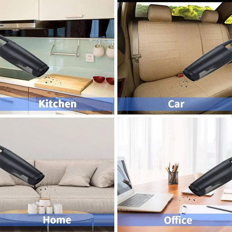 

Handheld USB Wireless Foldable Vacuum Cleaner for Pet Hair,Office