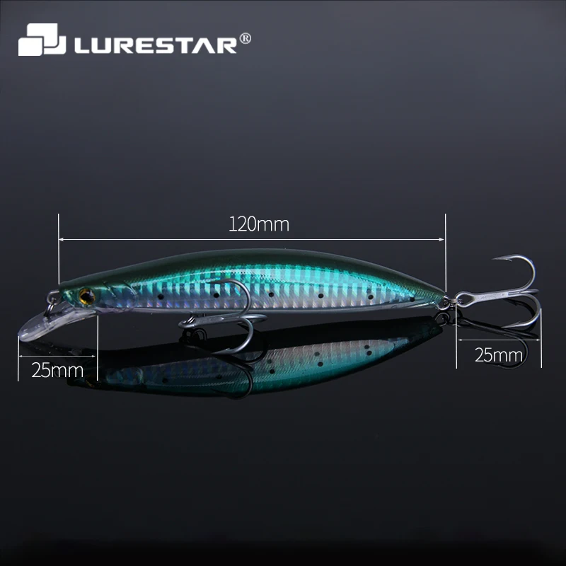 24g Levitation 130mm Minnow Fishing Lure Long cast Big Bait Salt Water Hard | Lures