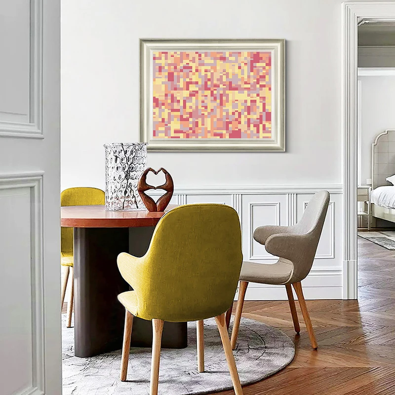 

Adult 1000/1500 pieces puzzle super hard pixel wooden puzzle adult decompression children's educational toy decorative painting