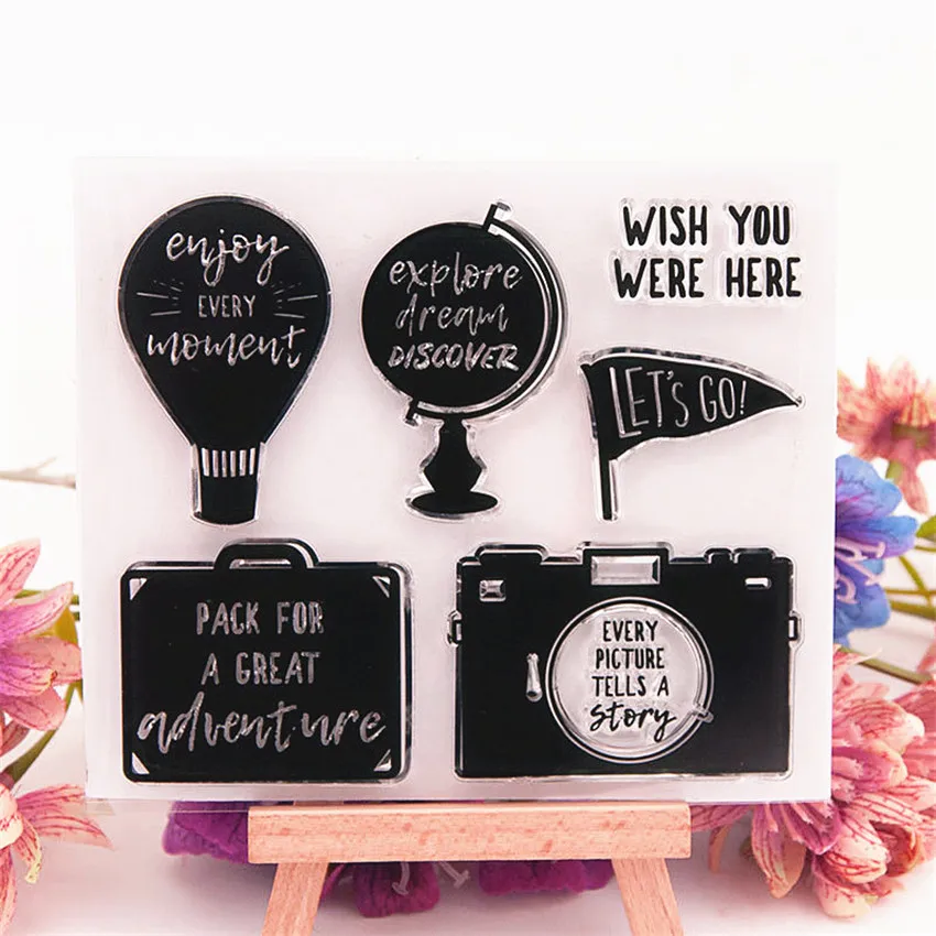 Горячая продажа воздушный шар прозрачный штамп/силиконовый валик для