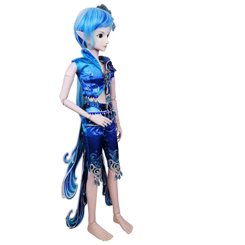 EVA BJD 2" 1/3 BJD кукла Poseidon Мужской 60 см 19 шарнирных кукол водный принц Большая фигурка игрушка подарок кукла для мальчика DA001-45