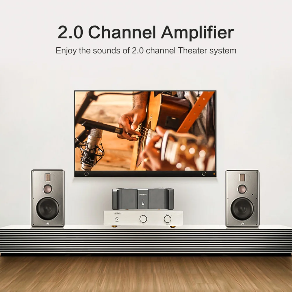 Усилитель звука высокой мощности BRZHIFI 140 Вт * 2 0 каналов стерео A150 класса D HIFI