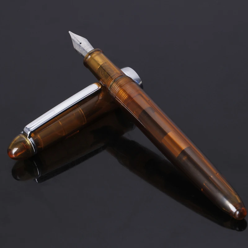 JINHAO 992 прозрачная перьевая ручка 0 5 мм канцелярские принадлежности Письменные