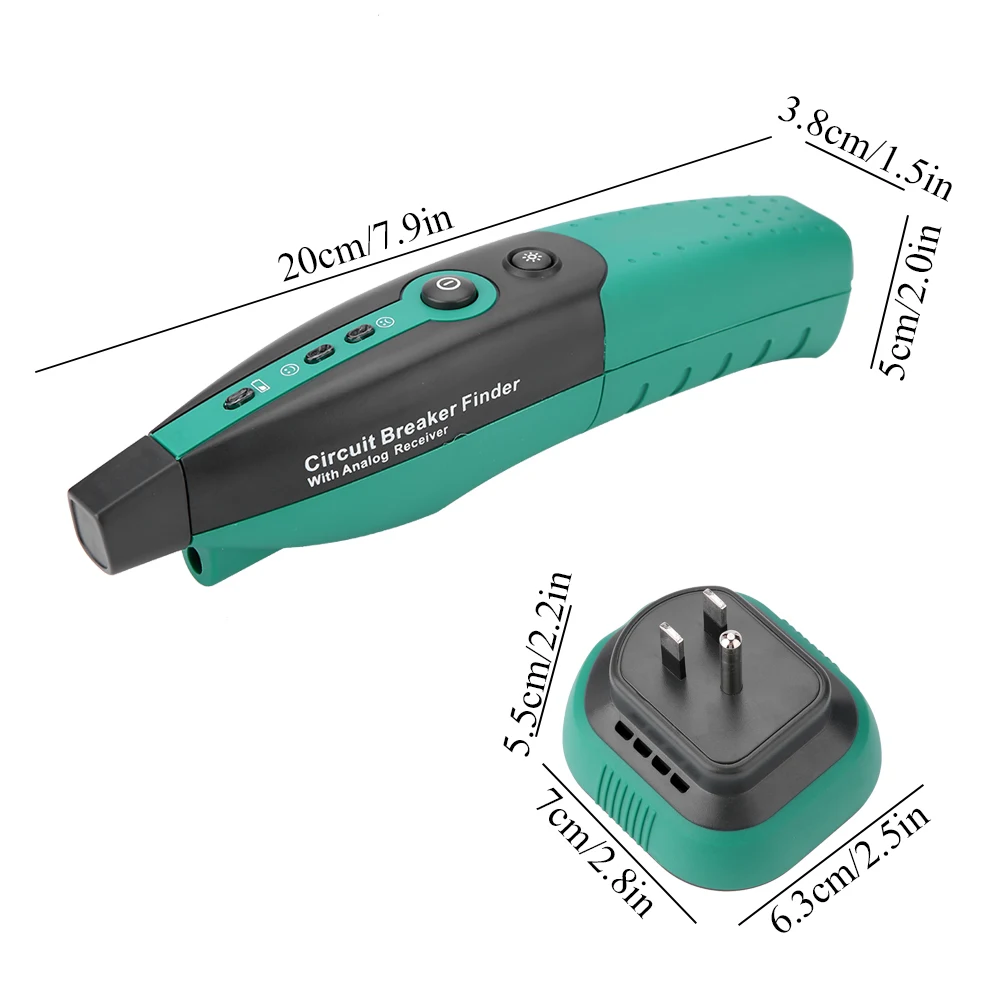 Localizador de fusibles automático MS5902, probador de enchufe y tomacorriente de alta calidad, CA 110V/220V, EE. UU./UE