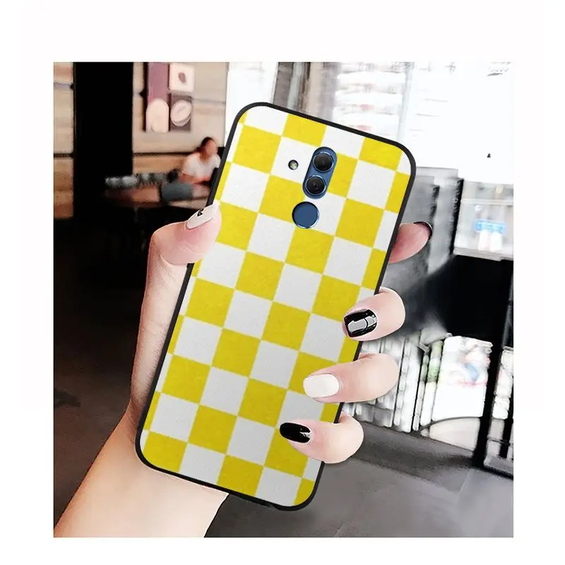 Чехол для телефона Maiyaca в шахматную клетку Huawei Mate 10 20 Lite 20X Mate20 Pro Mate9 Nova3 3i|Бамперы| |