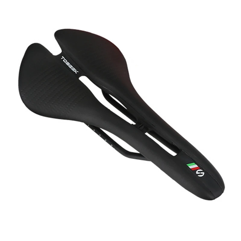 

TOSEEK Bicycle Saddle Hollow Breathable Comfortable Bike Saddle Cushion Cycling Seat for Mtb Road Bike