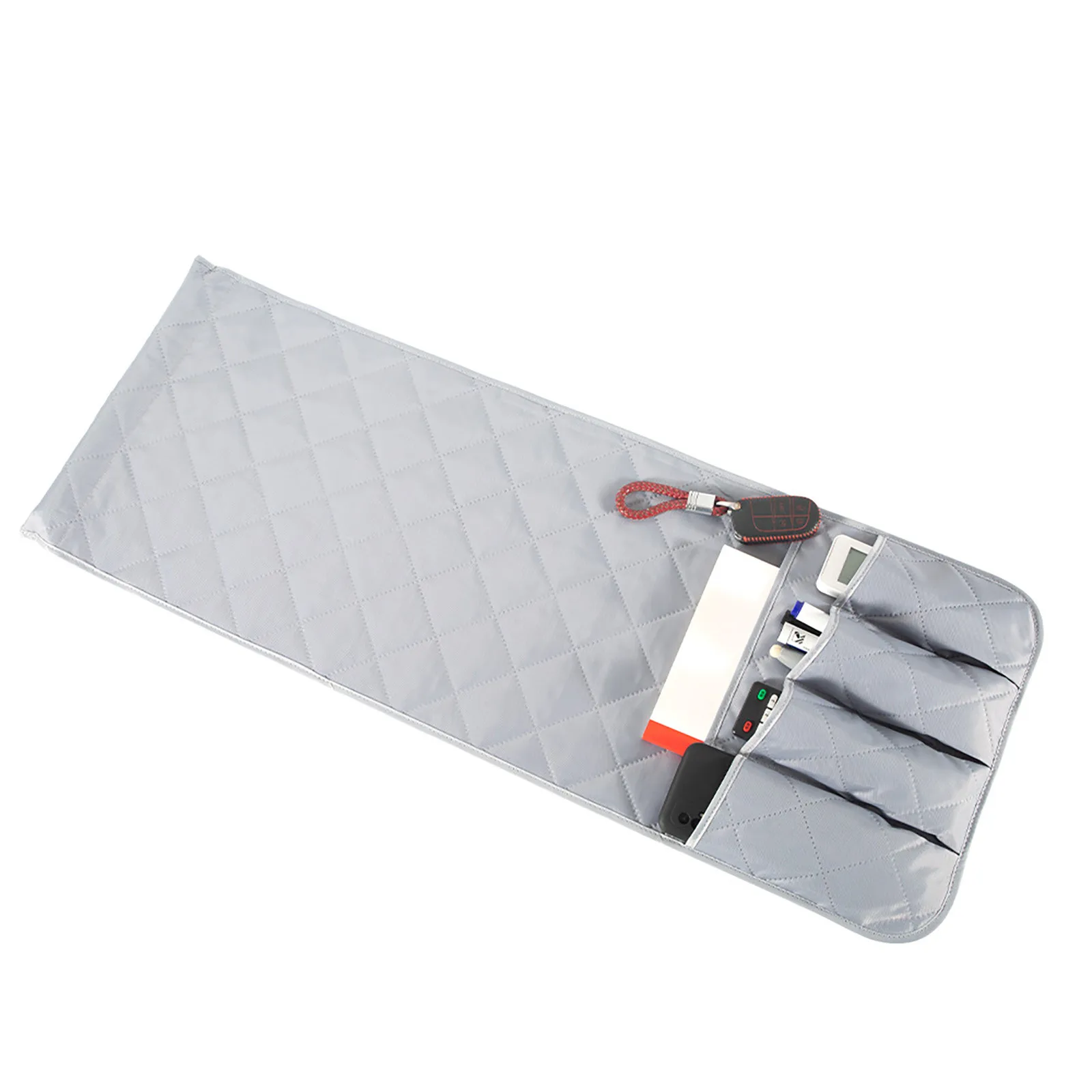 

1pc Sofa Storage Hanging Bag Remote Control Storage Bag Home Storage Bag Multipockets For Books Phones Remote Controller Bags