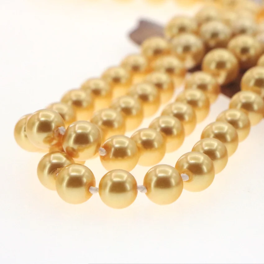 Высшее качество Лидер продаж модное длинное ожерелье 8 мм с жемчужными бусинами