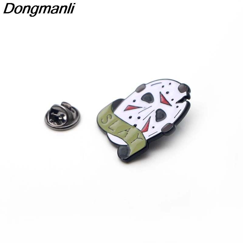 

O190 Movie Mask Enamel Pins And Brooches For Women Men Lapel Pin Backpack Bags Badge Gifts